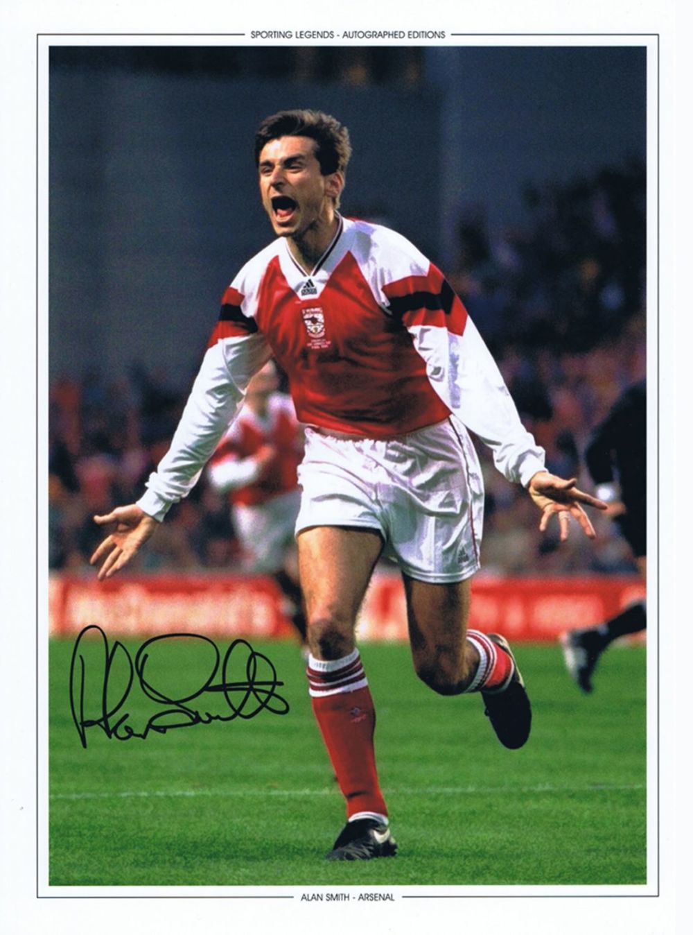Lot 385: Football Autographed Alan Smith 16 X 12 Photo-Edition:...