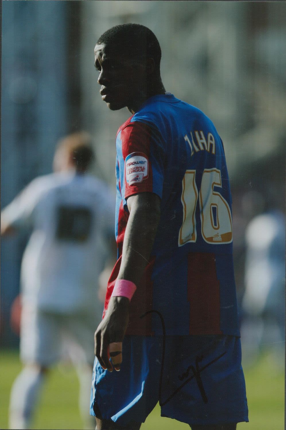 Lot 421: Wilfried Zaha signed 12x8 inch colour photo pictured...