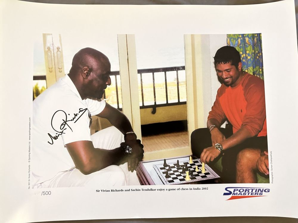 Lot 521: Cricket legend Sir Viv Richards (West Indies and...