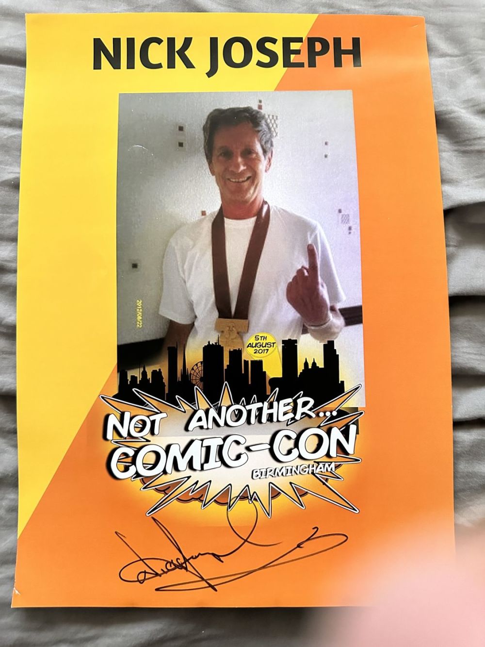 Lot 533: Star Wars and Doctor Who actor Nick Joseph...