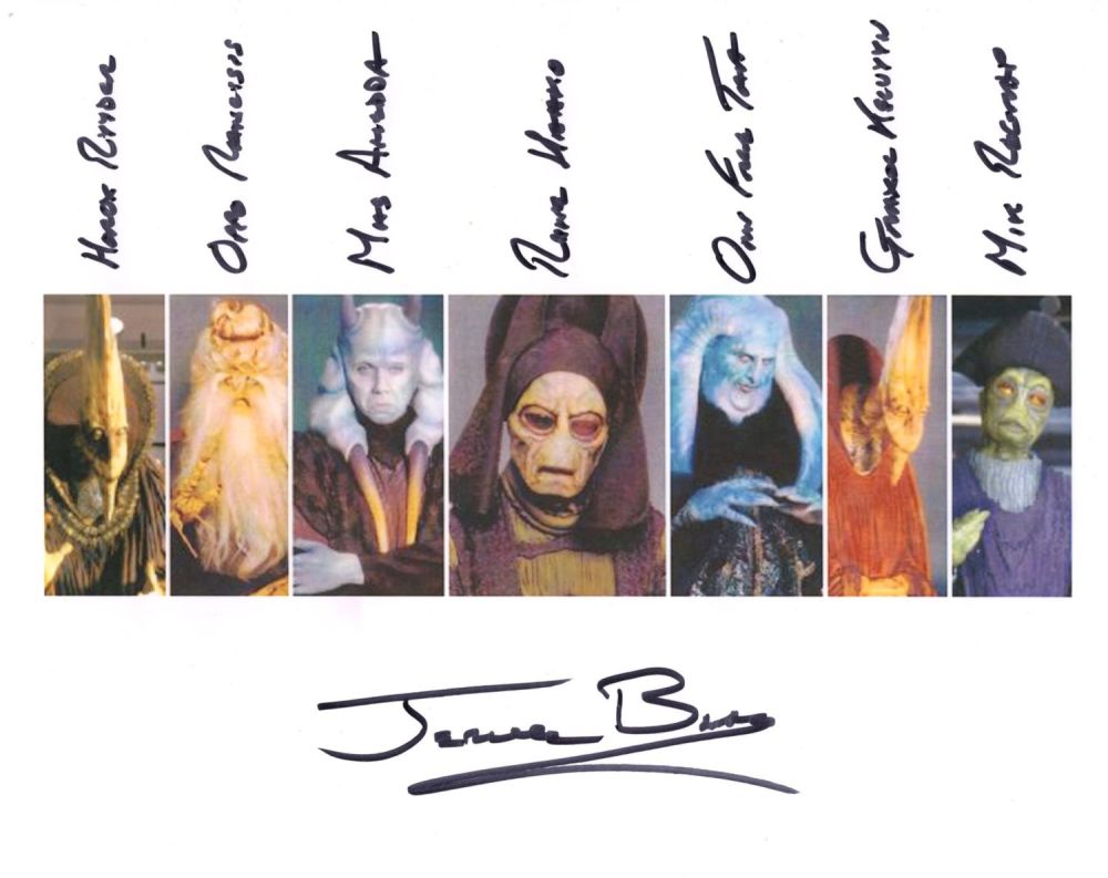 Lot 548: Star Wars 8x10 photo signed by actor Jerome...