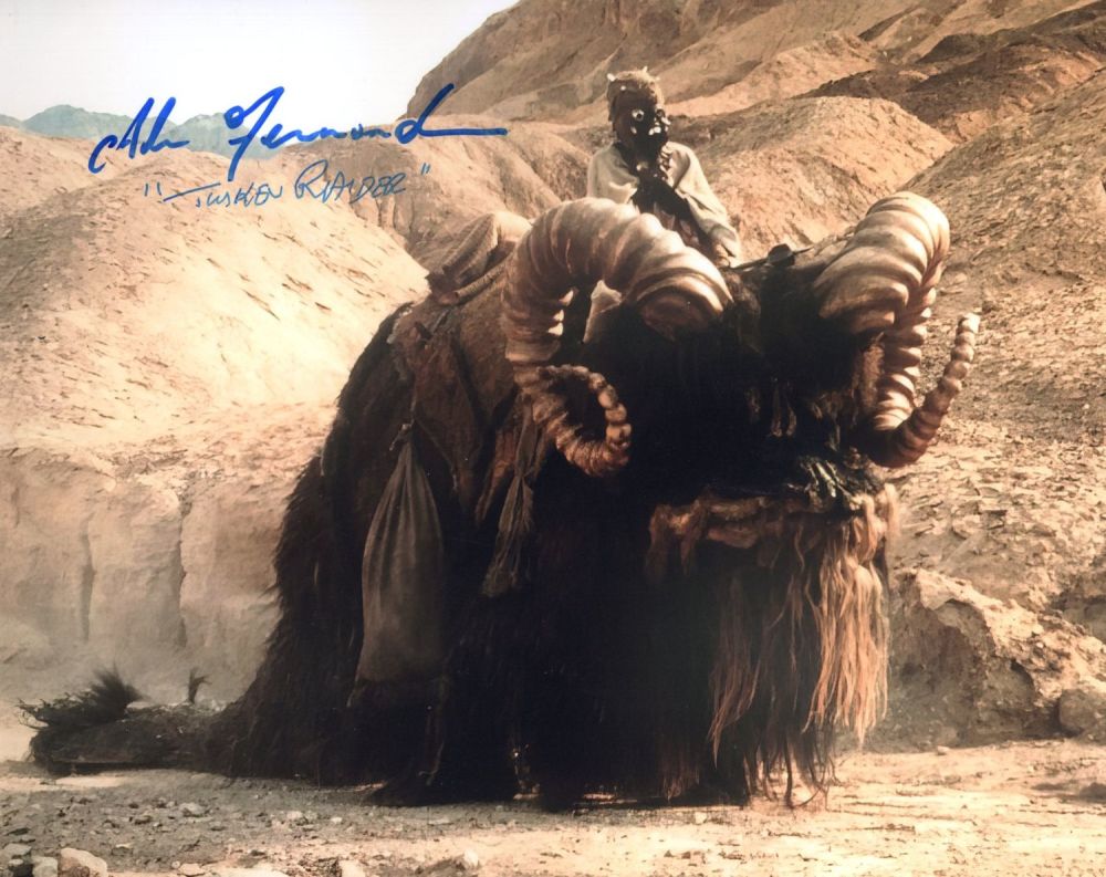 Lot 549: Star Wars A New Hope 8x10 photo signed...