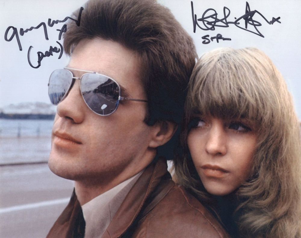 Lot 568: Quadrophenia movie 8x10 photo signed by the two...
