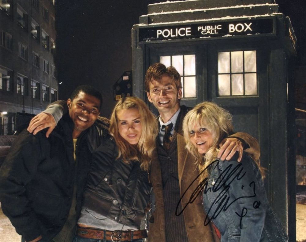 Lot 571: Doctor Who 8x10 photo signed by actress Camille...