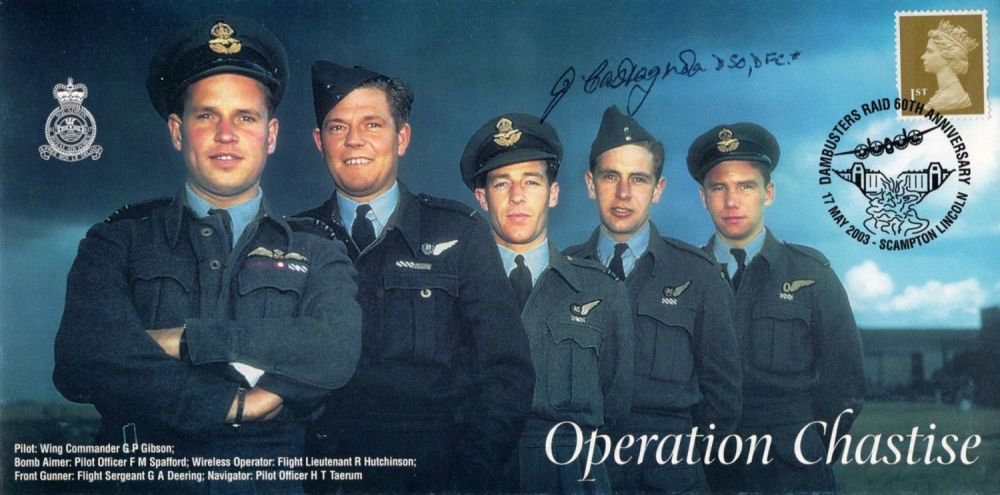 Lot 581: Operation Chastise cover with Scampton 60th anniversary of...