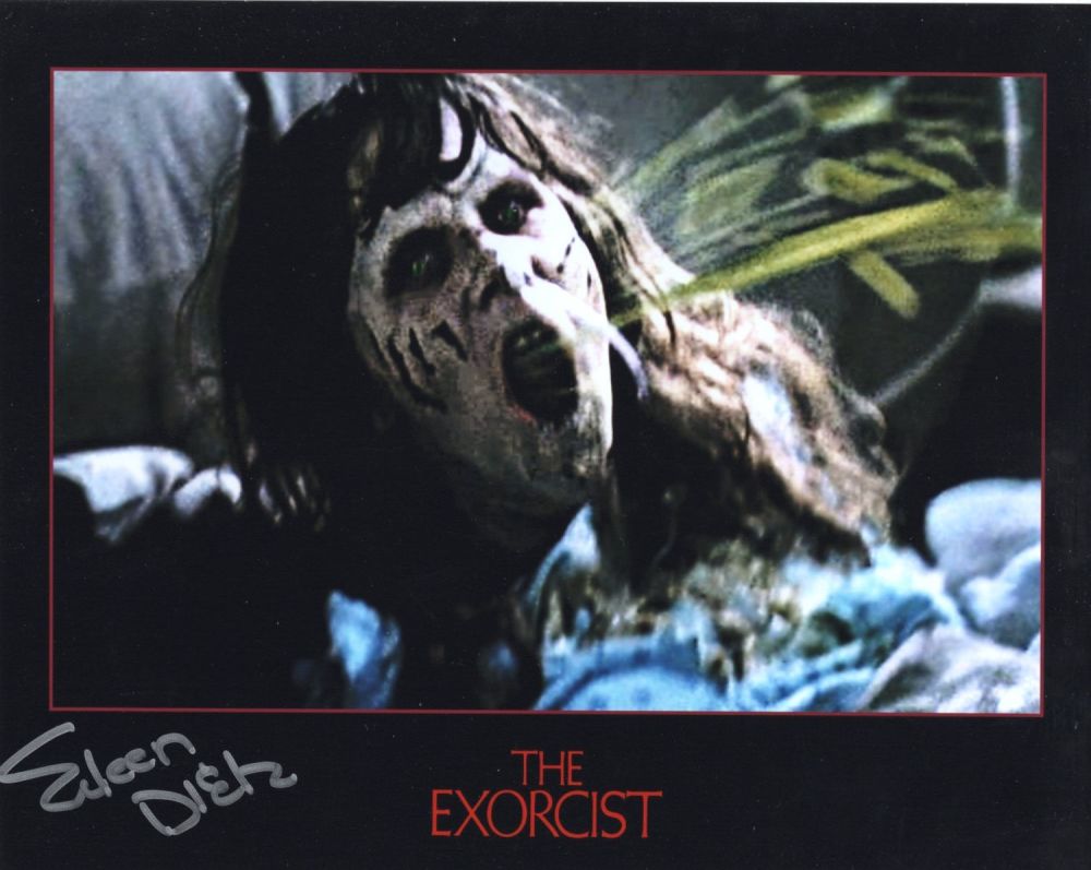 Lot 601: The Exorcist horror movie 8x10 photo signed by...