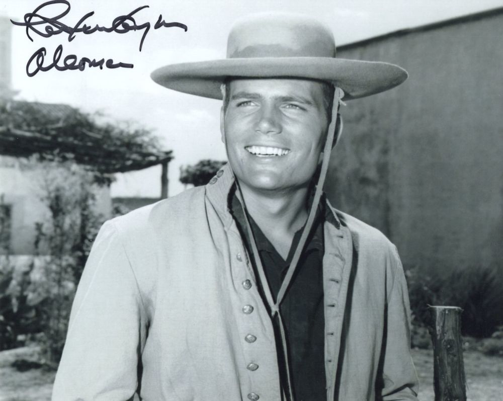Lot 649: The Alamo western 8x10 movie photo signed by...