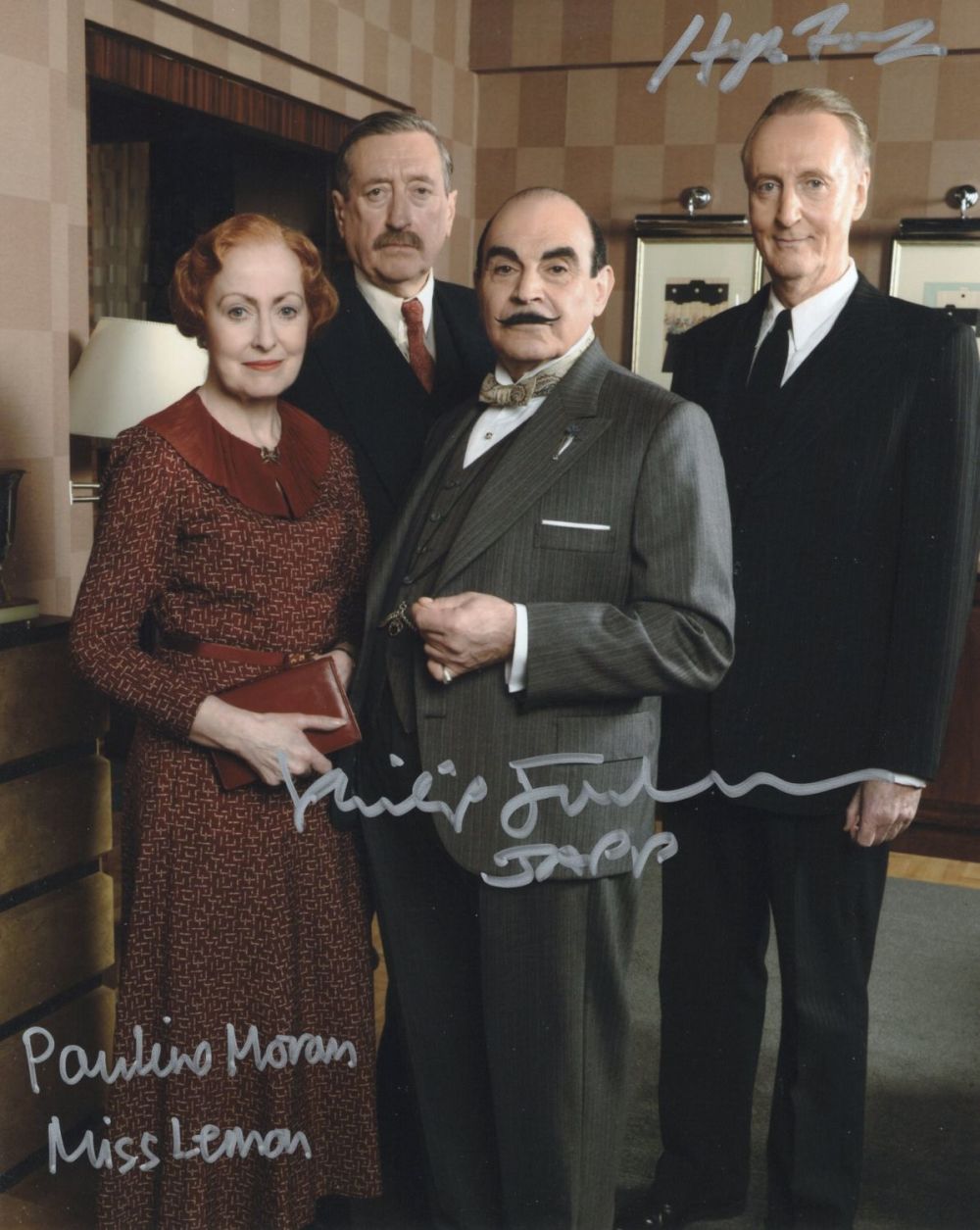 Lot 662: Poirot - TV detective drama series 8x10 photo...