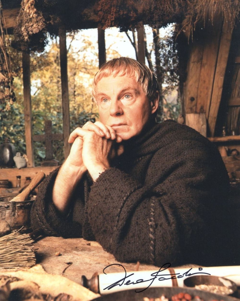 Lot 664: Cadfael, TV detective series 8x10 photo signed by...