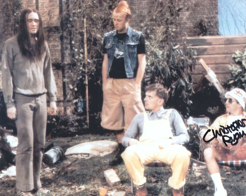 Lot 674: The Young Ones comedy 8x10 photo signed by...