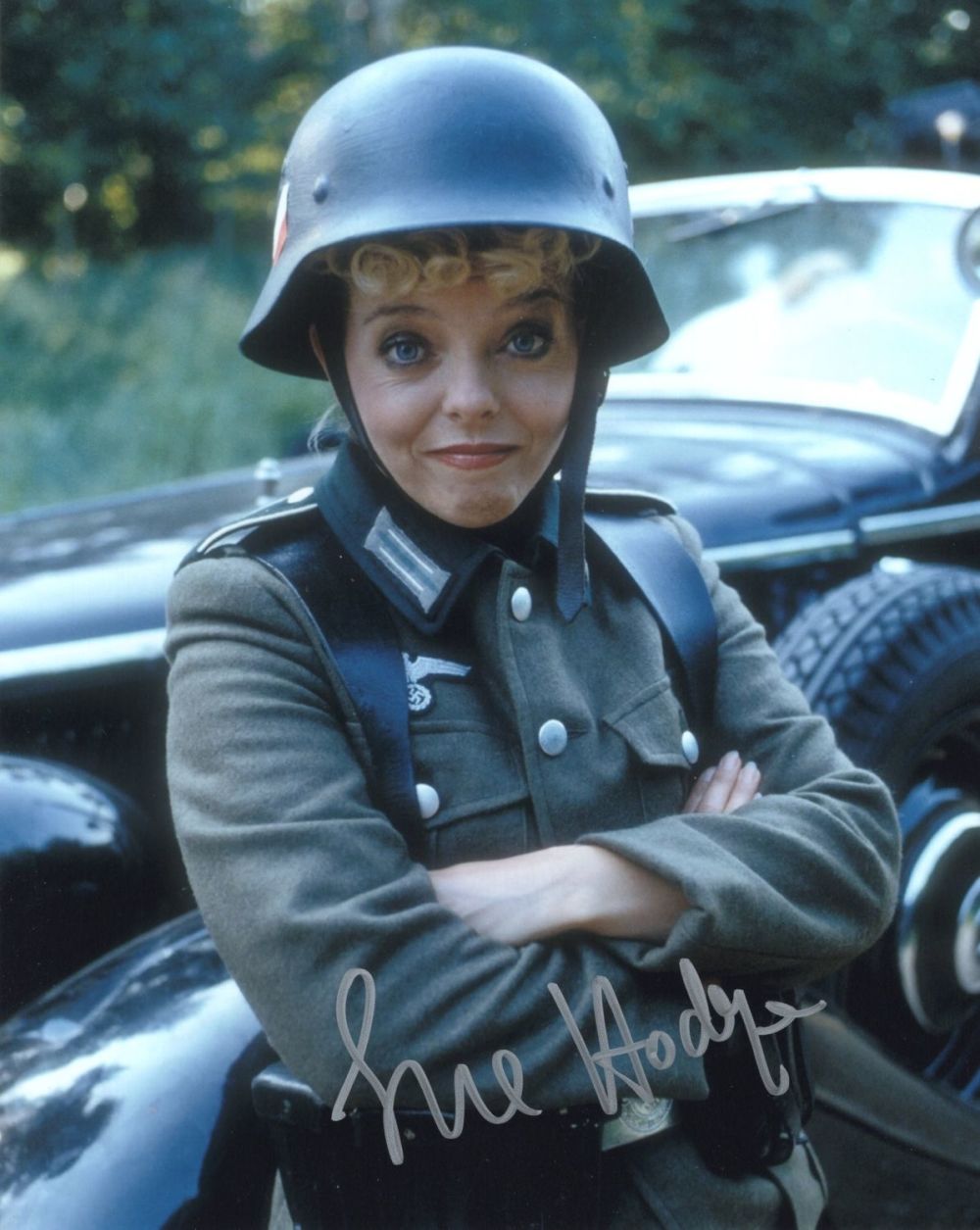 Lot 684: Allo Allo comedy 8x10 photo signed by actress...