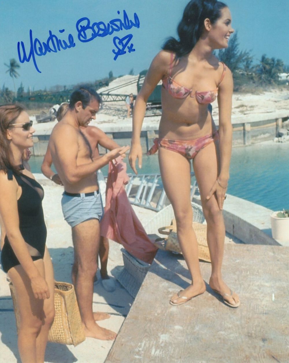 Lot 697: 007 James Bond movie Thunderball 8x10 photo signed...