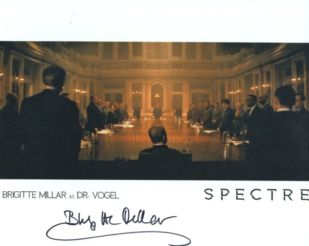 Lot 706: 007 James Bond movie Spectre 8x10 photo signed...
