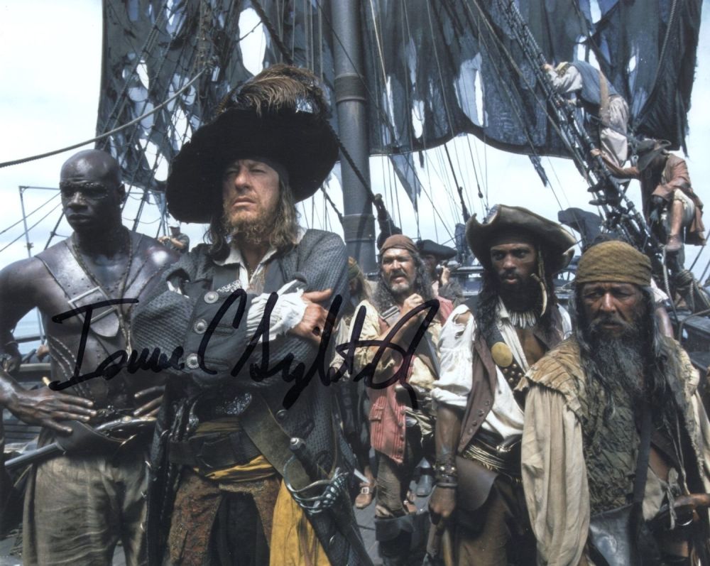 Lot 731: Pirates of the Caribbean movie scene 8x10 photo...