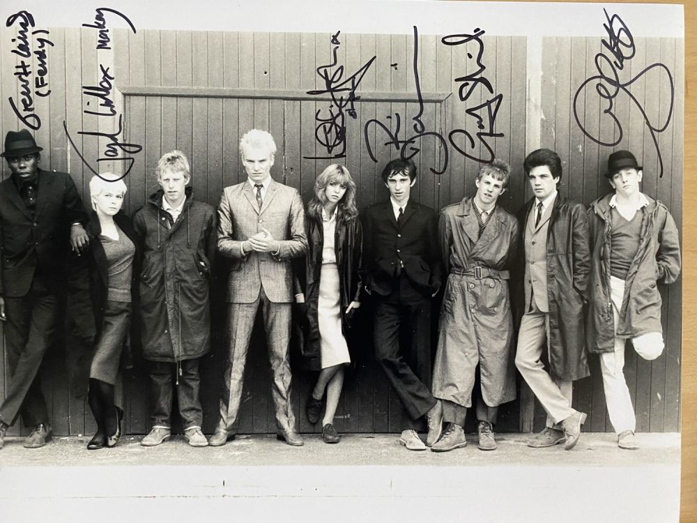 Lot 741: Quadrophenia movie cast 14x11 photo signed by SIX...