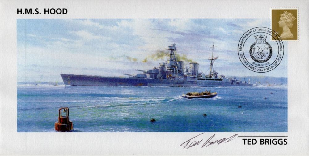Lot 746: HMS Hood, 85th anniversary of the launching of...