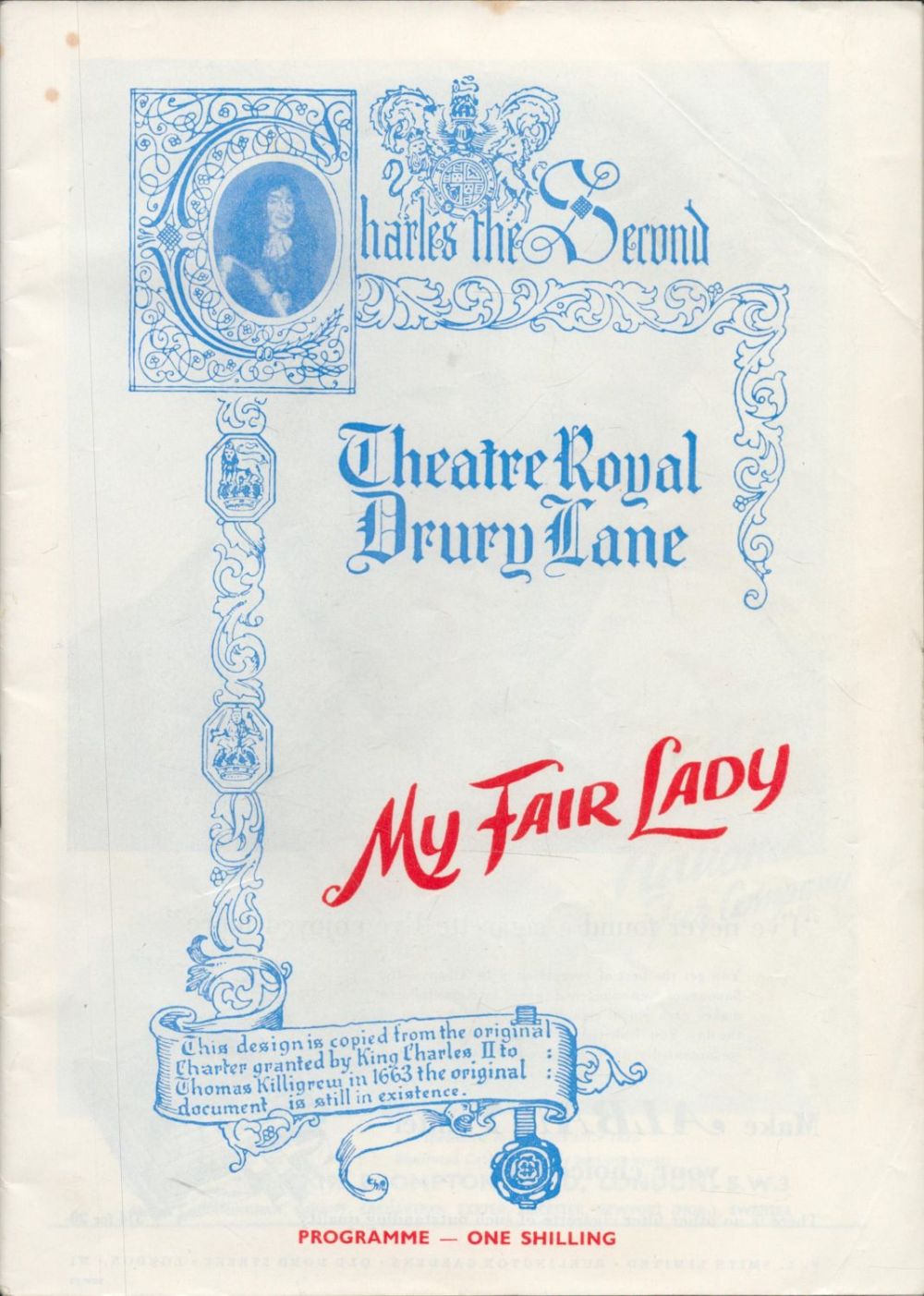 Lot 79: Albert Finney signed vintage Billy Liar Cambridge Theatre...