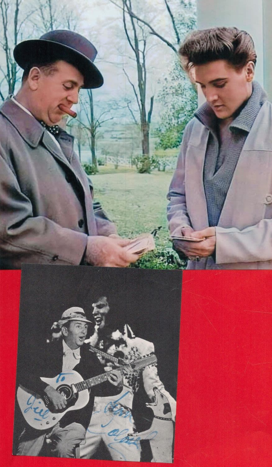 Lot 166: George Lazenby Actor Signed Card With 15x19 Mounted...