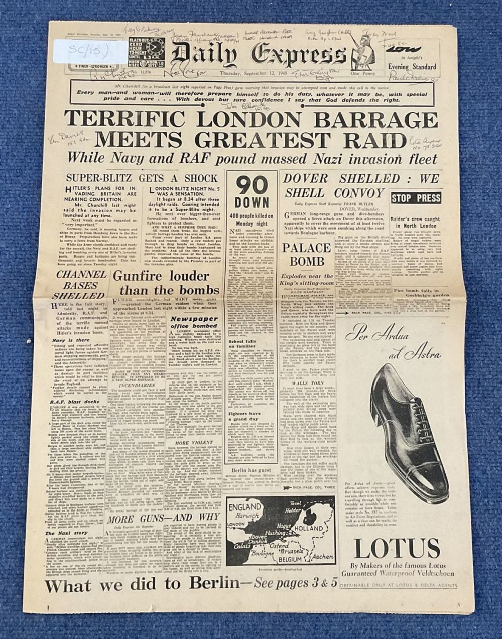 Lot 297: Motorcycle Mallory Park vintage 1974 official multisigned programme...