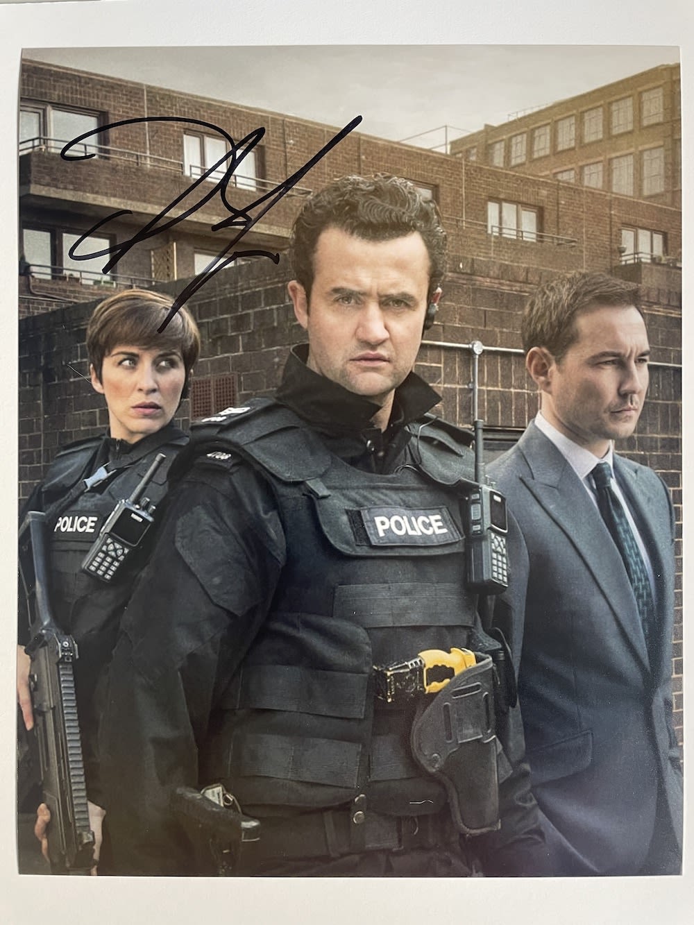 Lot 17: David Mays Popular Actor, Line of Duty 10x8...