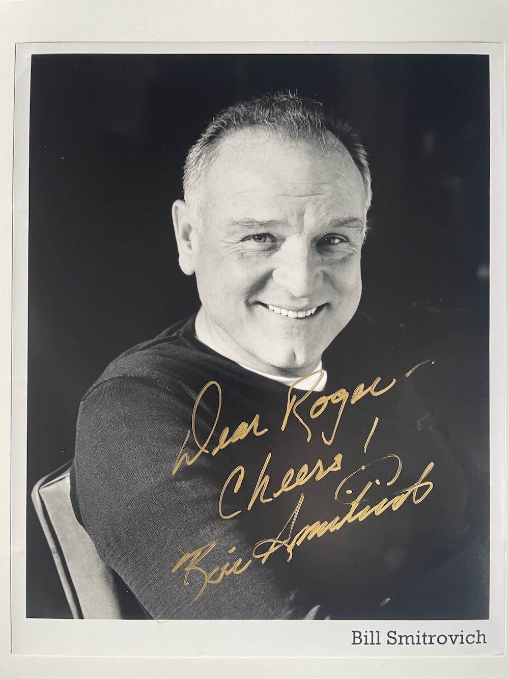 Lot 28: Bill Smitrovic Great American Actor 10x8 inch signed...