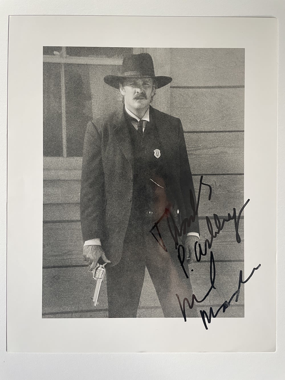 Lot 33: Michael Madsen Great American Actor 10x8 inch signed...