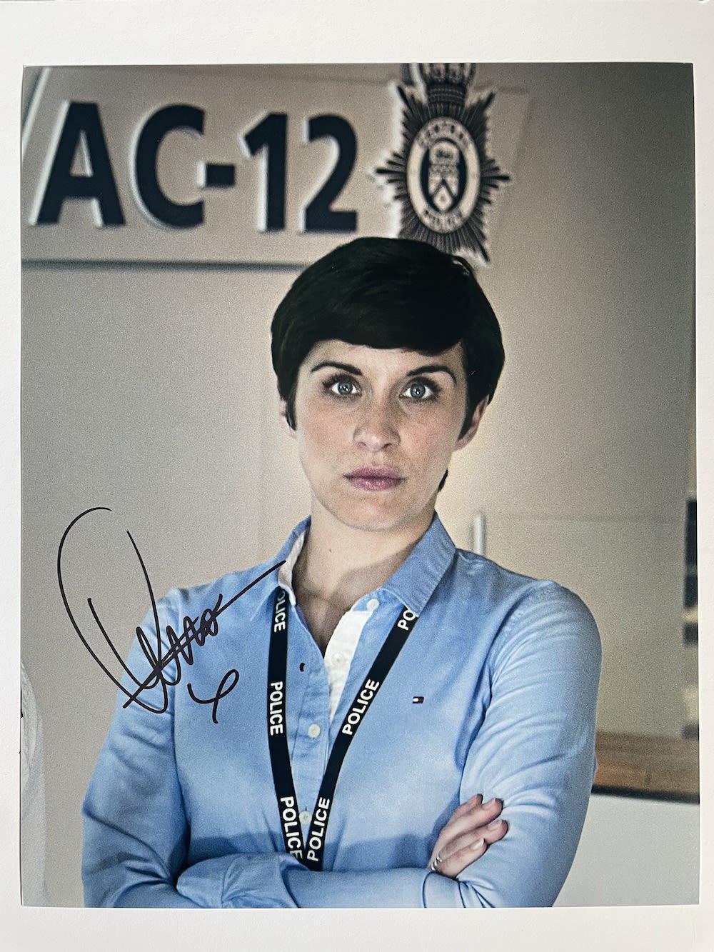 Lot 62: Vicky McClure Line of Duty Actress 10x8 inch...