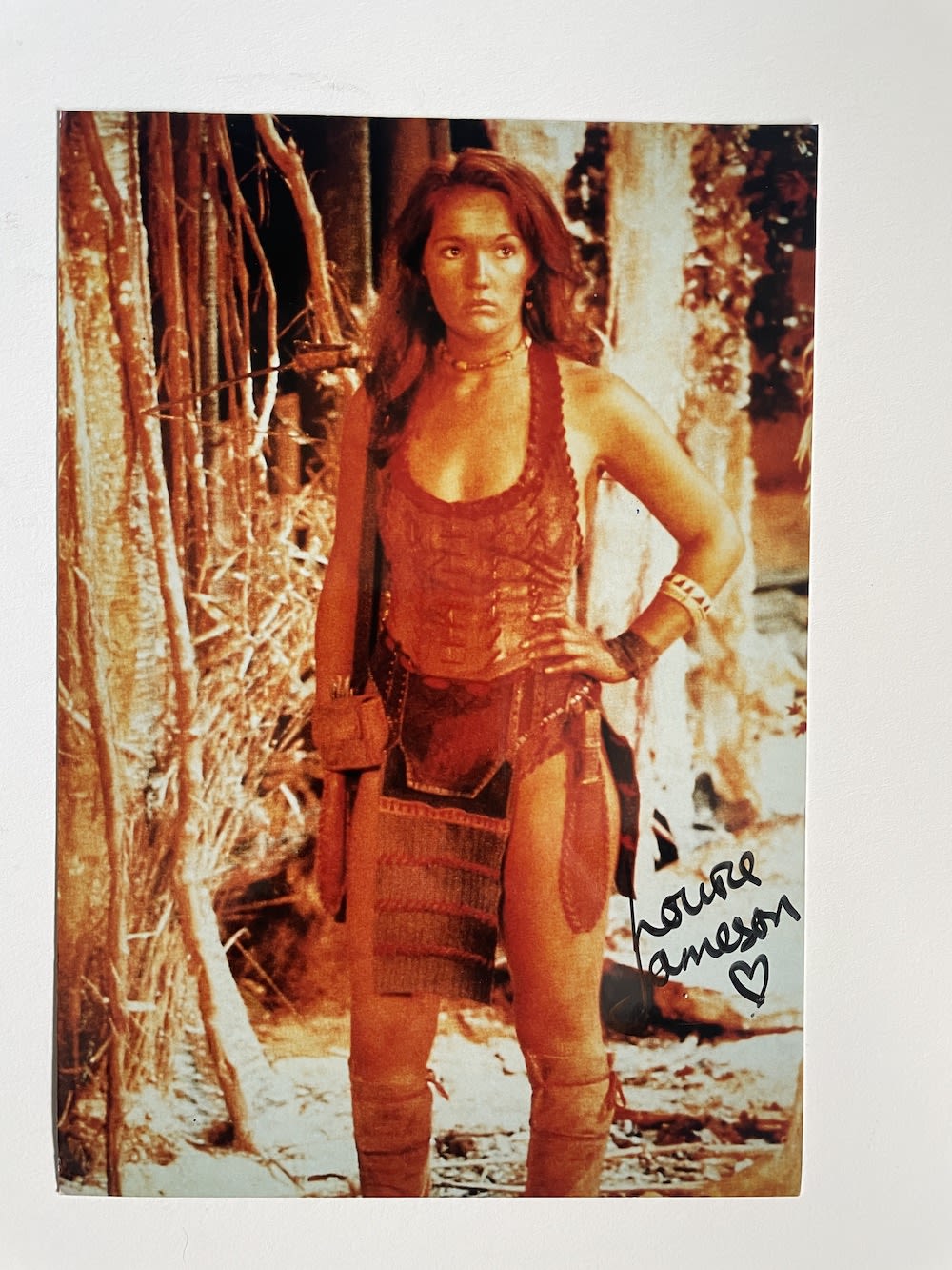 Lot 70: Louise Jameson Dr Who, Tenko Actress 8x6 inch...