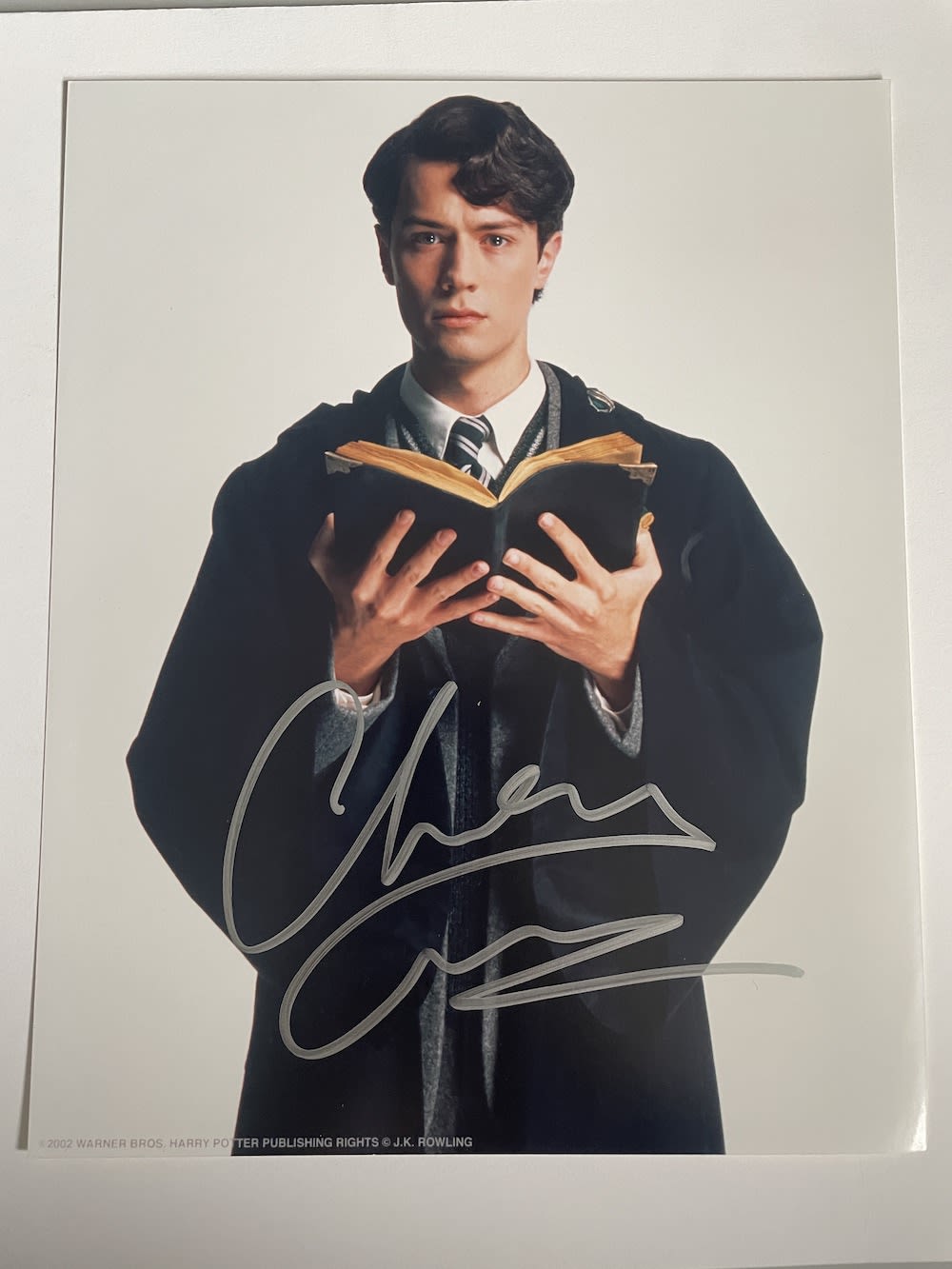Lot 96: Christian Coulson Harry Potter Film Actor 10x8 inch...