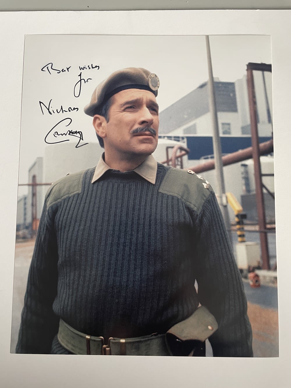 Lot 97: Nicholas Courtney Late Great Dr Who Actor 10x8...