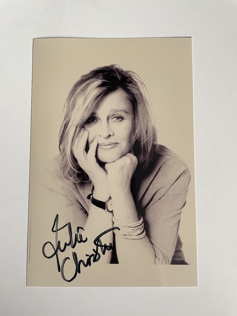 Lot 116: Julie Christie Popular Actress, Dr Zhivago 6x4 inch...