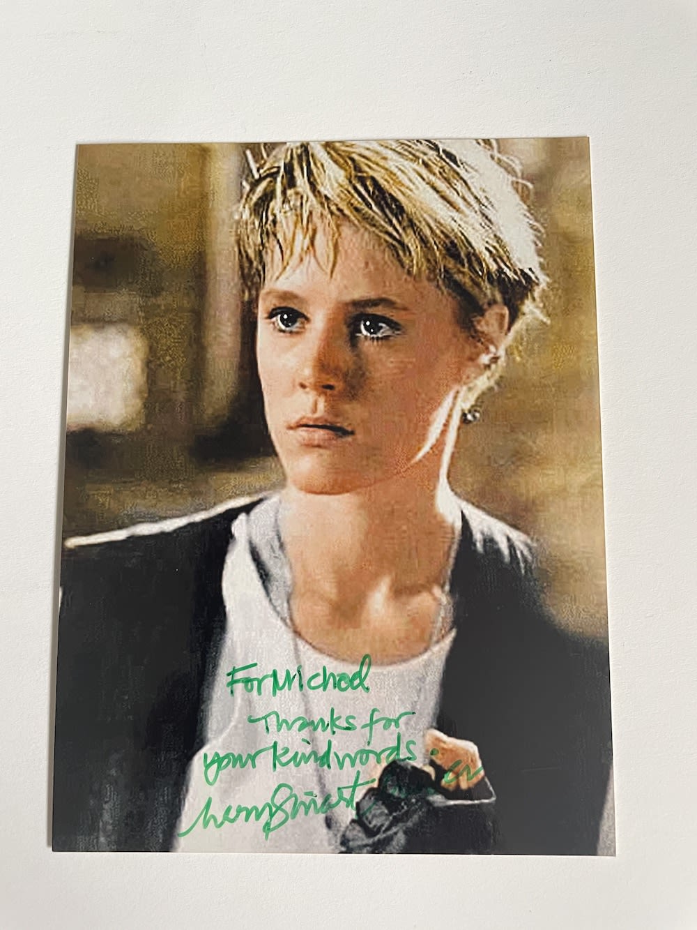Lot 120: Mary Stuart Masterson Popular American Actress 6x4 inch...