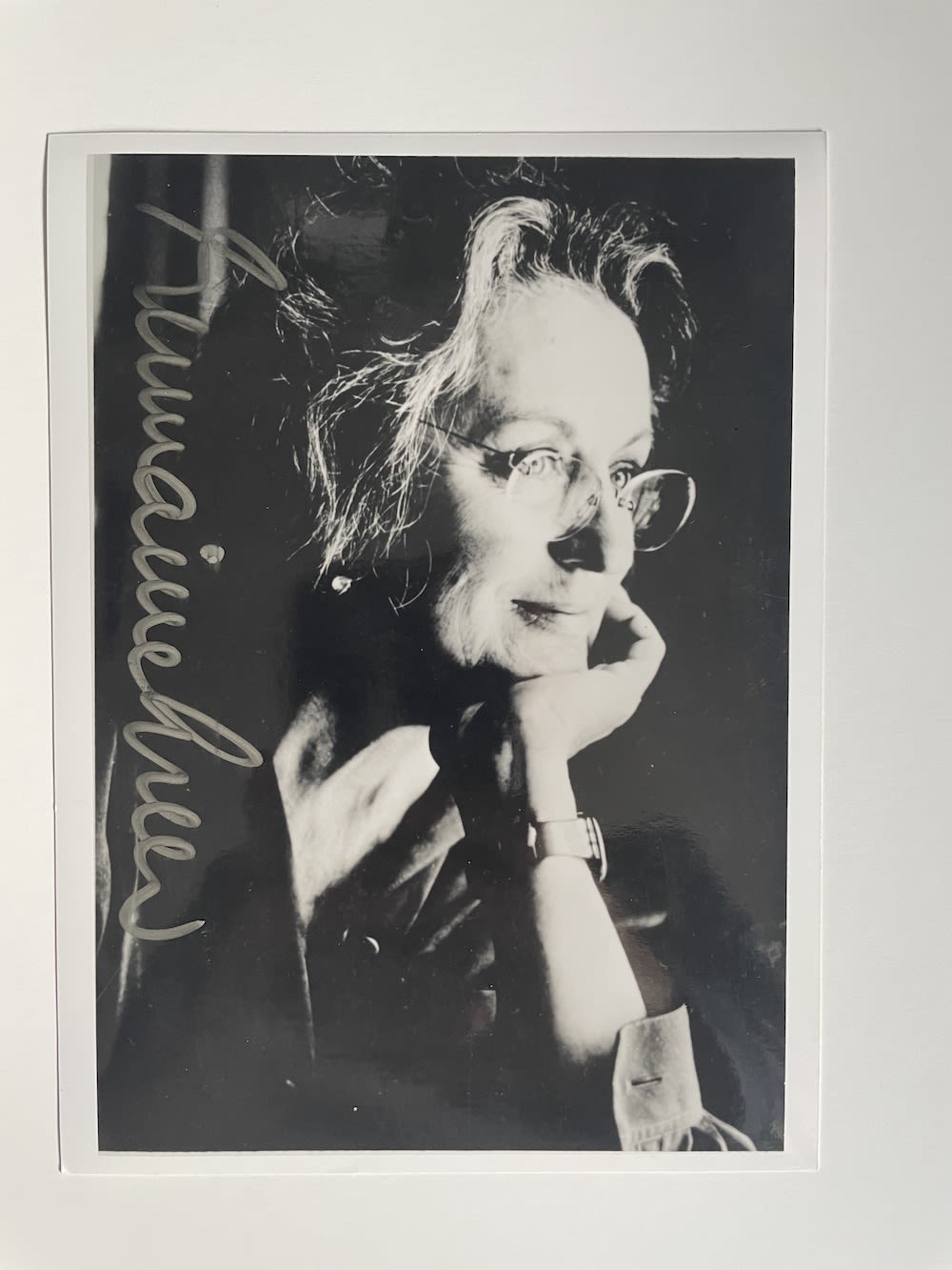 Lot 121: Germaine Greer Australian Author and Feminist 8x6 signed...