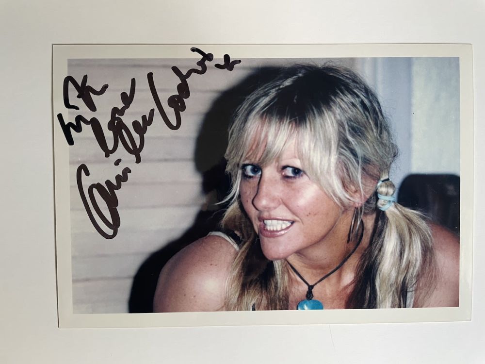 Lot 135: Camille Coduri Popular Actress, Dr Who 6x4 inch...