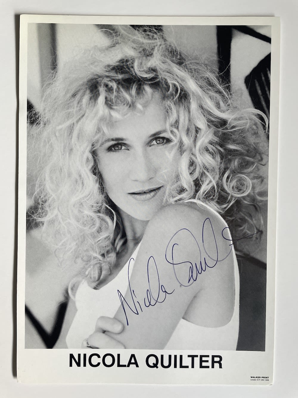 Lot 138: Nicola Quilter Home and Away Actress 8x6 inch...