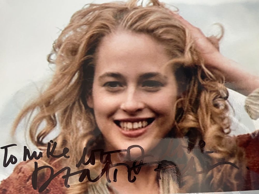 Lot 143: Beattie Edney Popular Actress, Highlander 10x8 inch signed...
