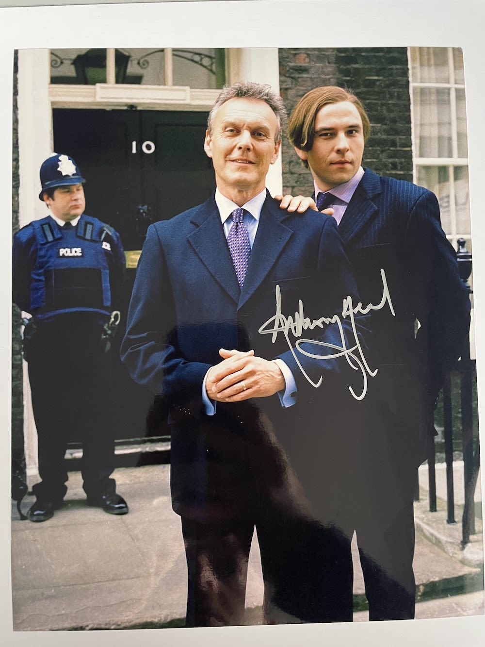 Lot 165: Anthony Head Popular Actor, Little Britain 10x8 inch...