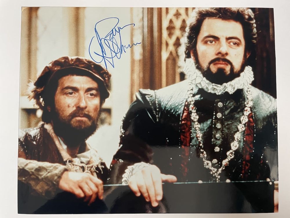 Lot 167: Rowan Atkinson Great Comedy Actor, Blackadder 10x8 inch...