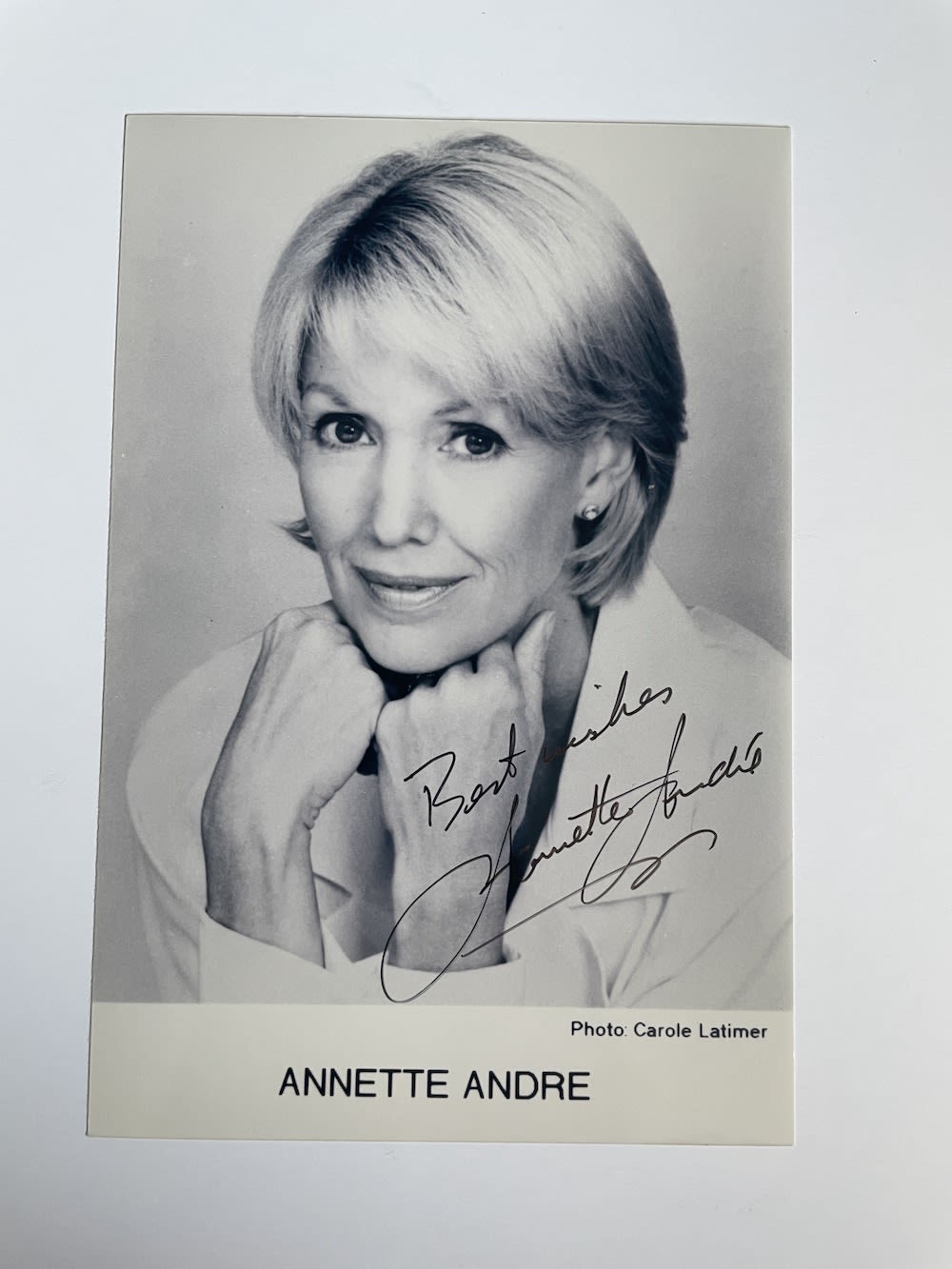 Lot 187: Annette Andre The Prisoner, Randall and Hopkirk Actress...