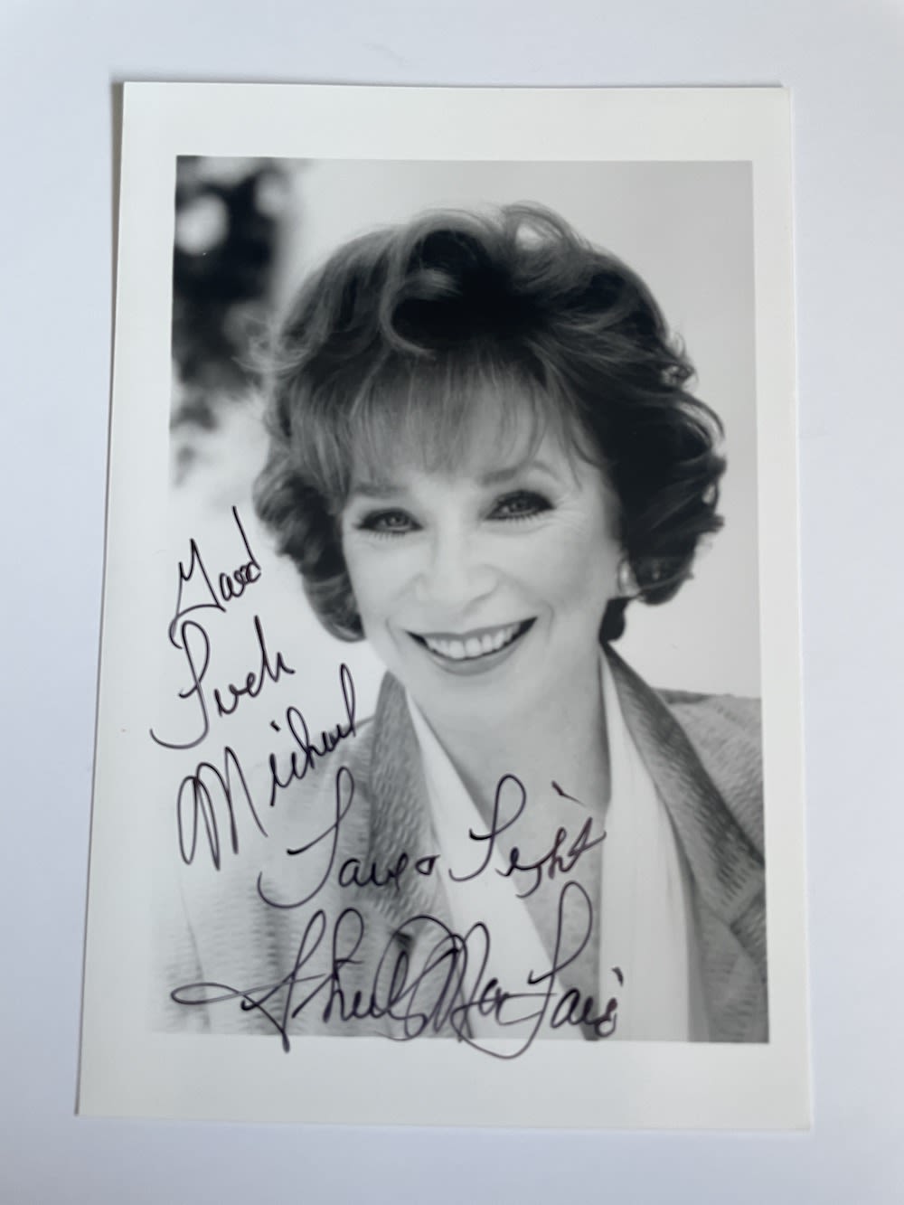 Lot 200: Shirley McLaine Popular Actress, Steel Magnolias 6x4 inch...