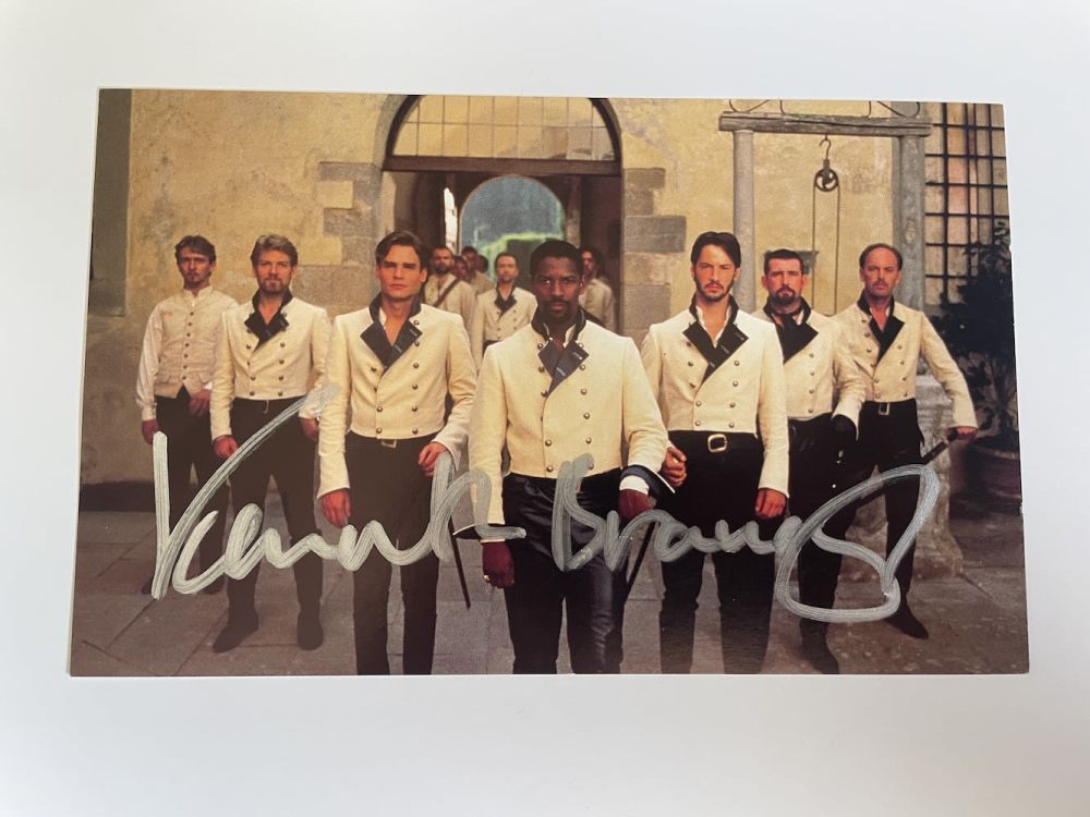 Lot 206: Kenneth Branagh Great British Actor, Director 7x4 inch...