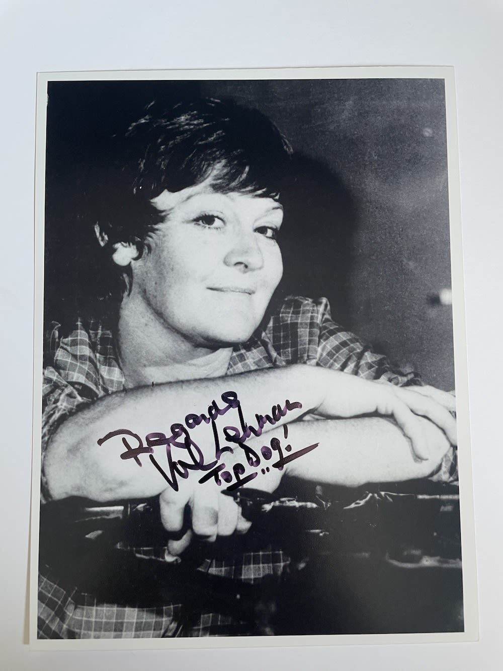 Lot 223: Val Lehman Australian Actress, Prisoner Cell Block H...