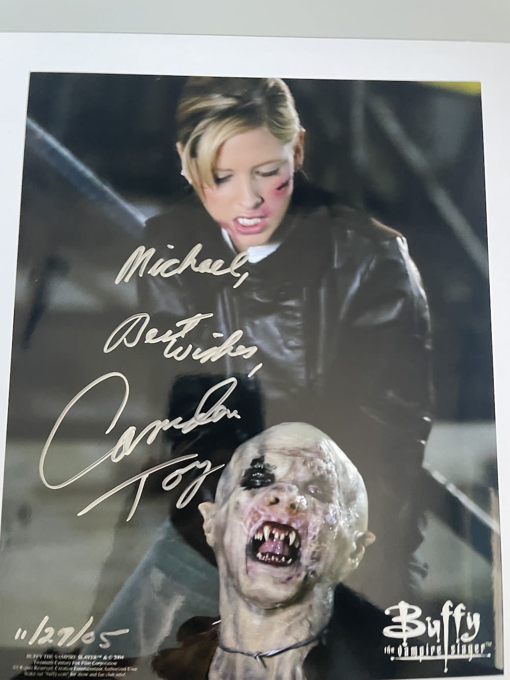 Lot 239: Camden Toy Horror Film Actor, Buffy the Vampire...