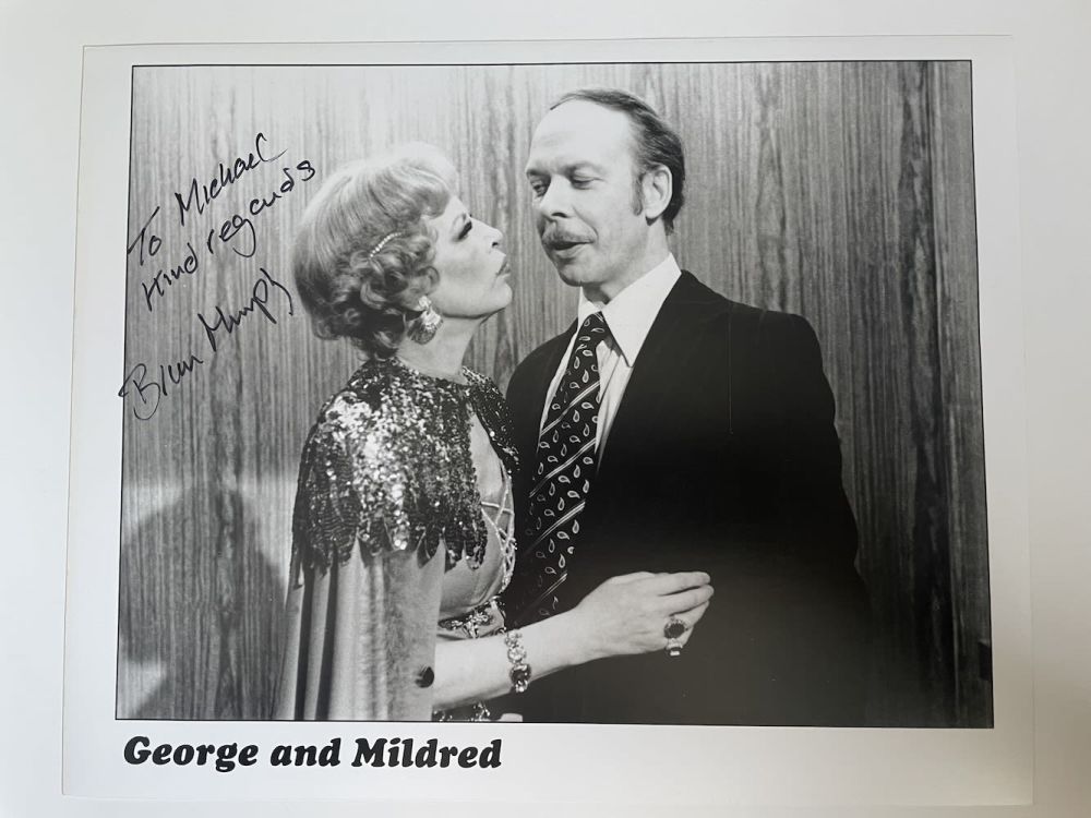 Lot 240: Brian Murphy George and Mildred TV Series Actor...