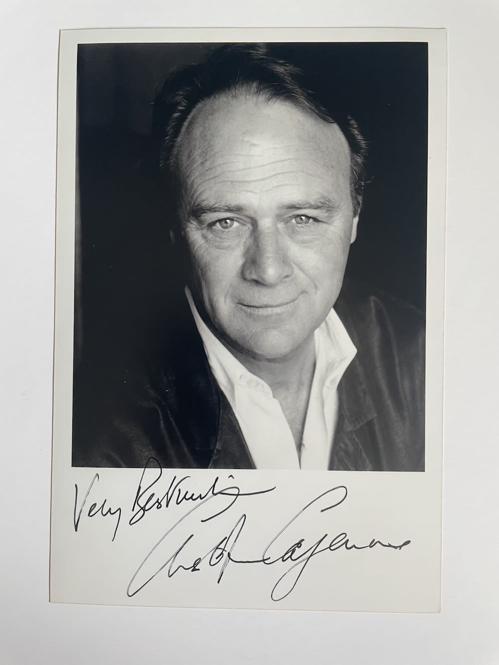 Lot 251: Christopher Cazenove Late Great British Actor 6x4 inch...
