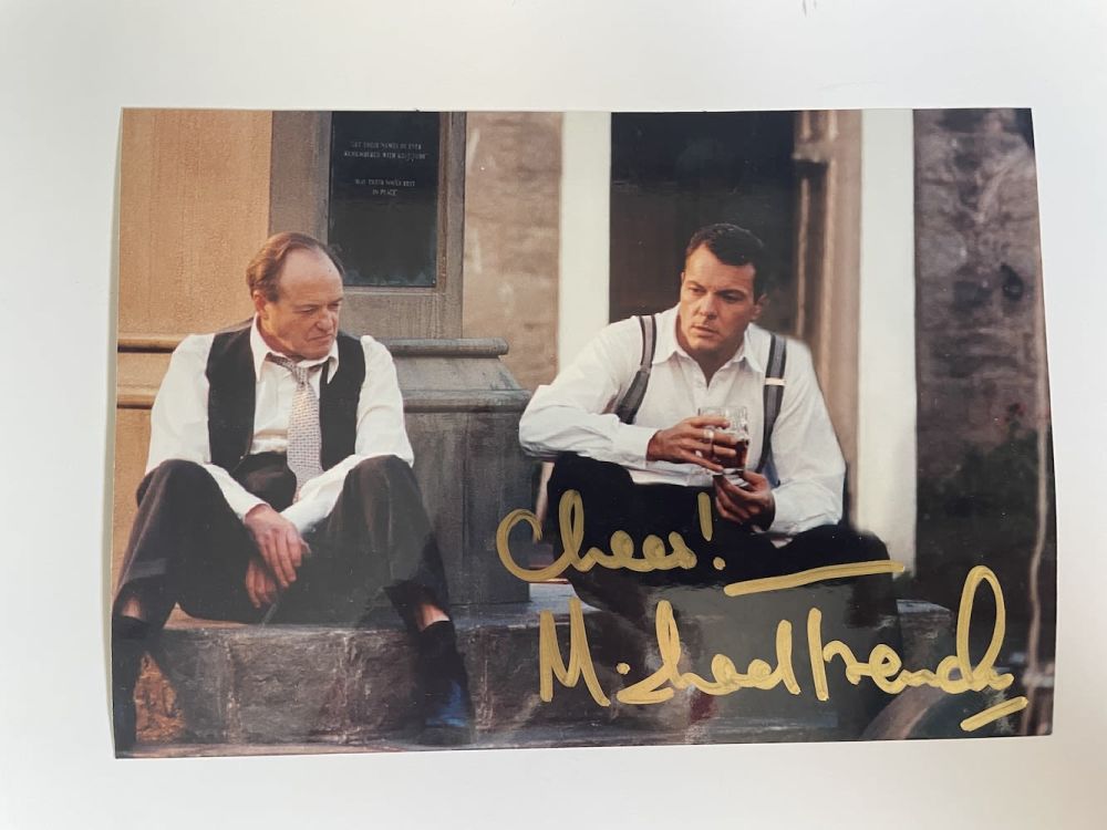 Lot 253: Michael French Popular Actor, Born and Bred 6x4...