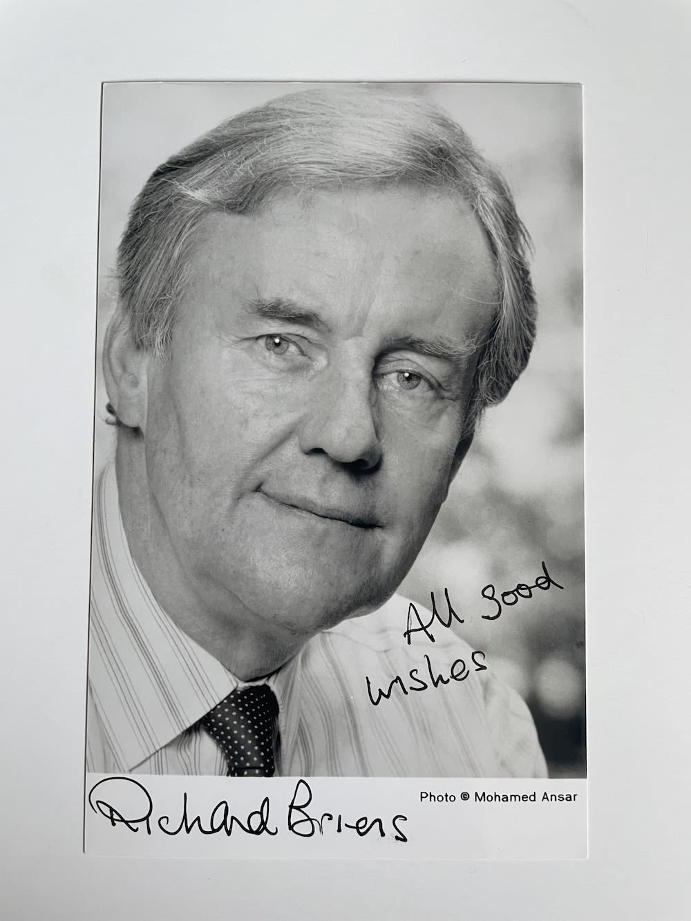 Lot 257: Richard Briers, Late Great Actor, The Good Life...