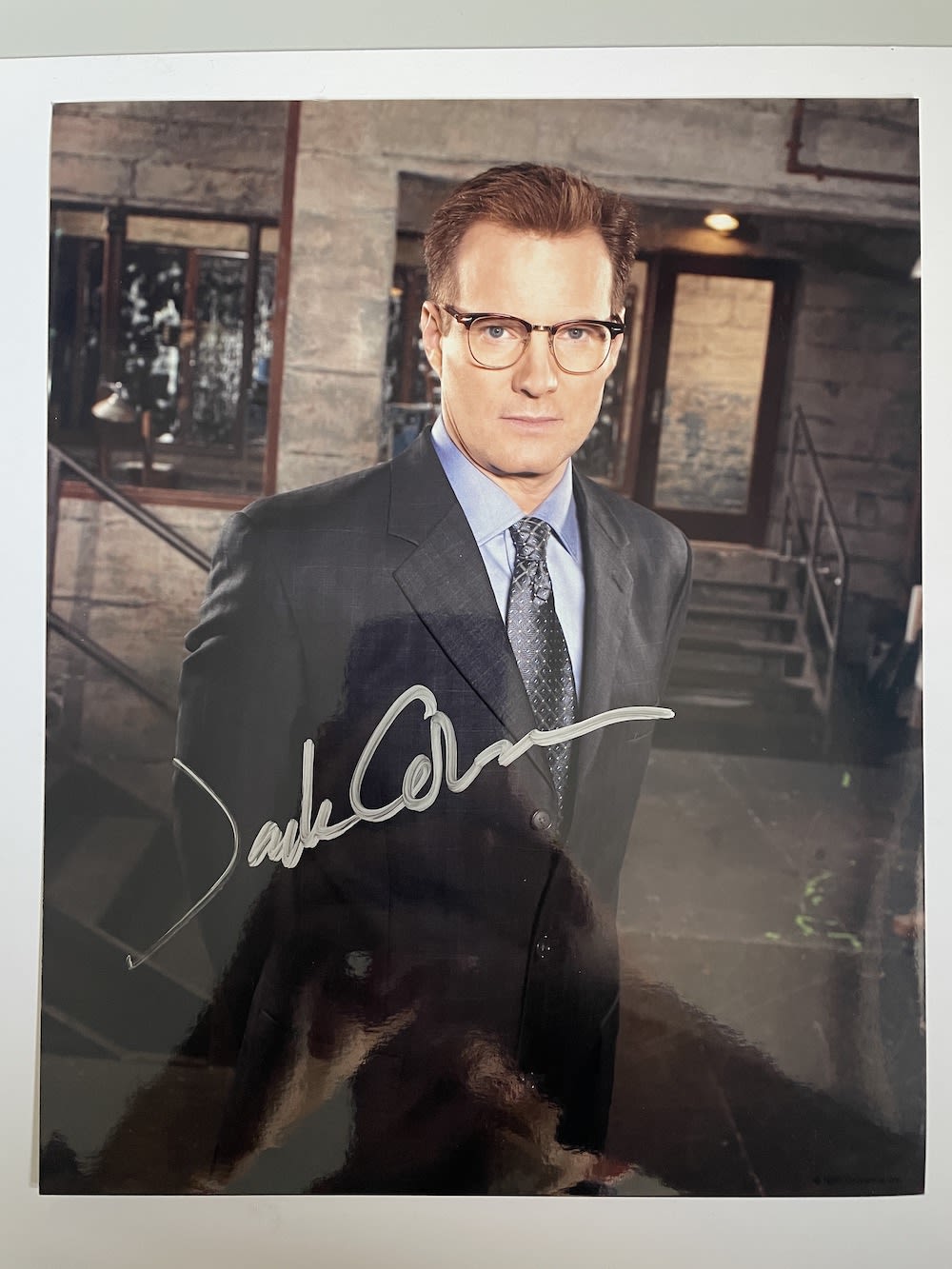 Lot 281: Jack Coleman American Actor, Dynasty 10x8 inch signed...
