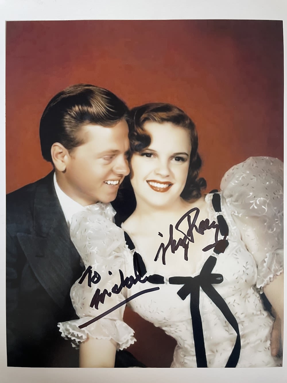 Lot 282: Micky Rooney Legendary American Actor 10x8 inch signed...