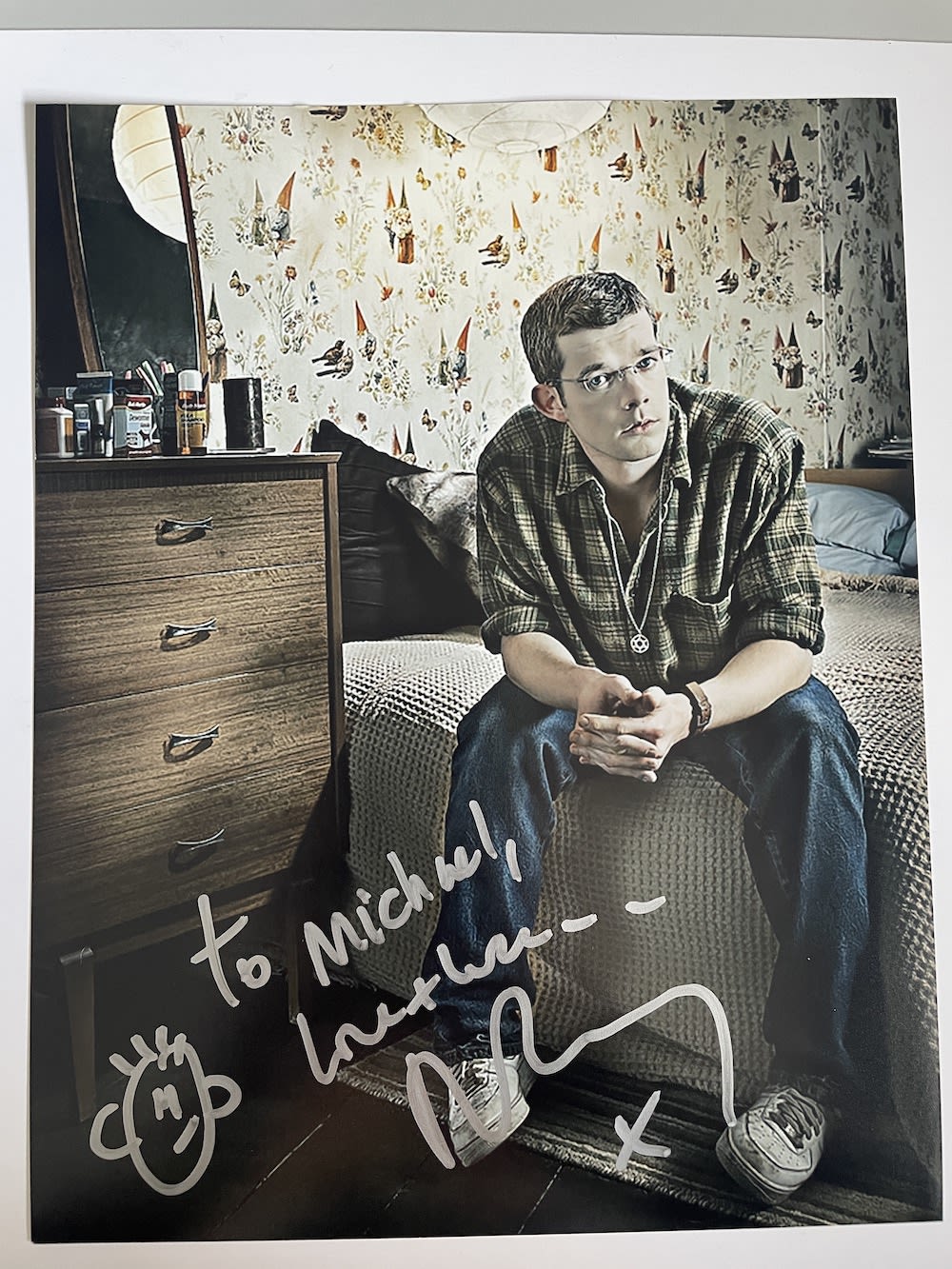Lot 283: Russell Tovey English Actor, Being Human 10x8 inch...